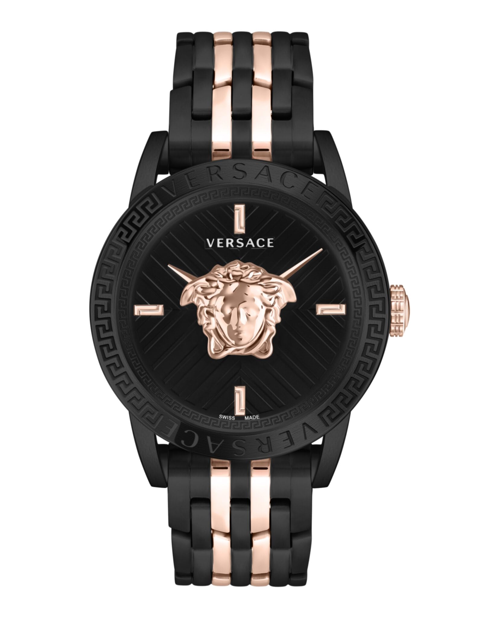 Versace V-Code Collection Luxury Mens Watch Timepiece