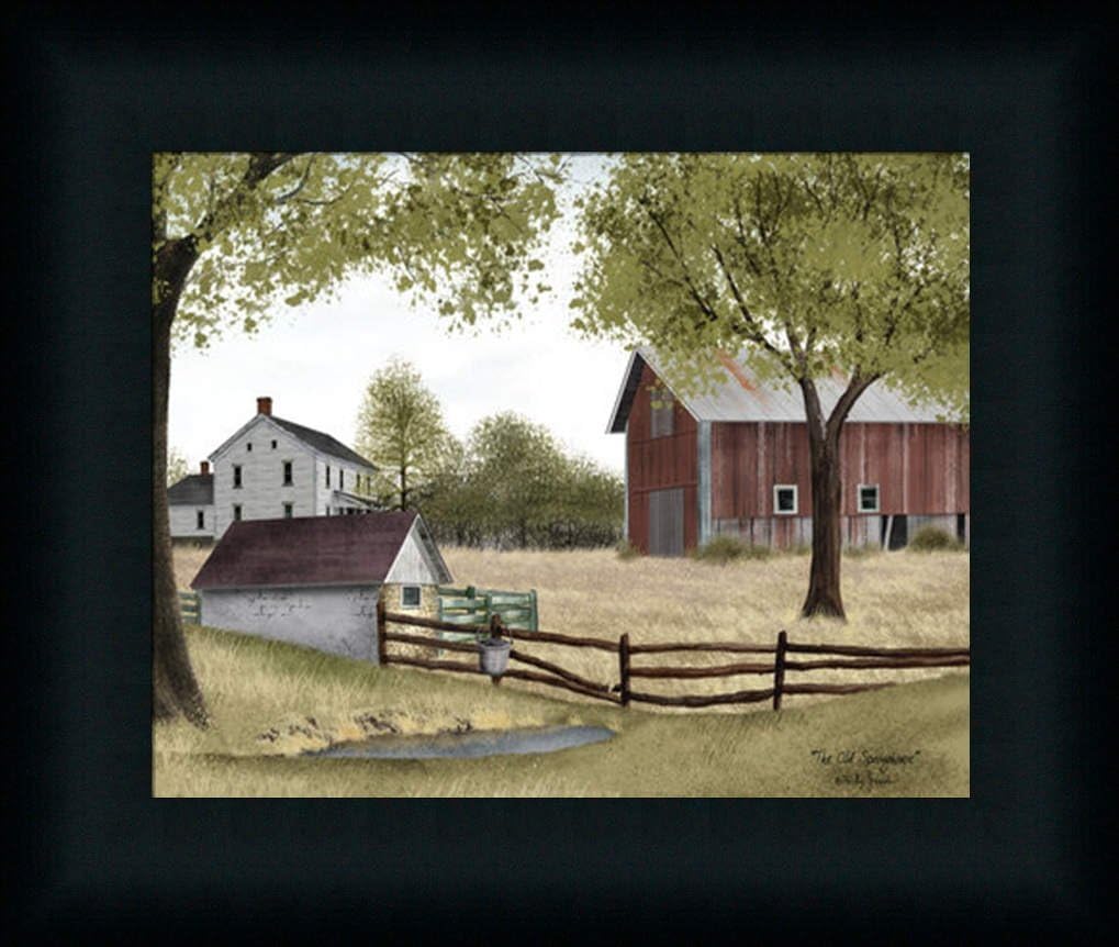 The Old Springhouse by Billy Jacobs Country Americana Farm