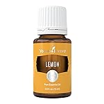 Young Living Premium Grade Lemon Essential Oil 15ml, 100% Pure & Natural Invigorating Aromatherapy Young Living Certified Energize and Refresh Mind Body and Spirit Uplifting Mood Enhancing Focus