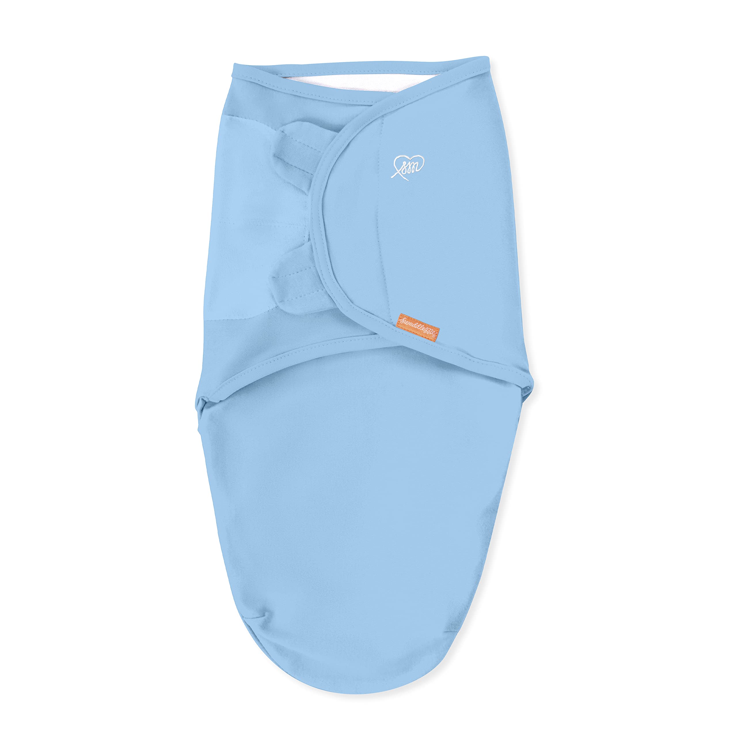 SwaddleMe Easy Change Pucktuch in Größe Small/Medium, für 0-3 Monate, 3-6kg, bis zu 66cm lang, 1-Pack Baby Pucktuch mit Easy Change Reißverschluss