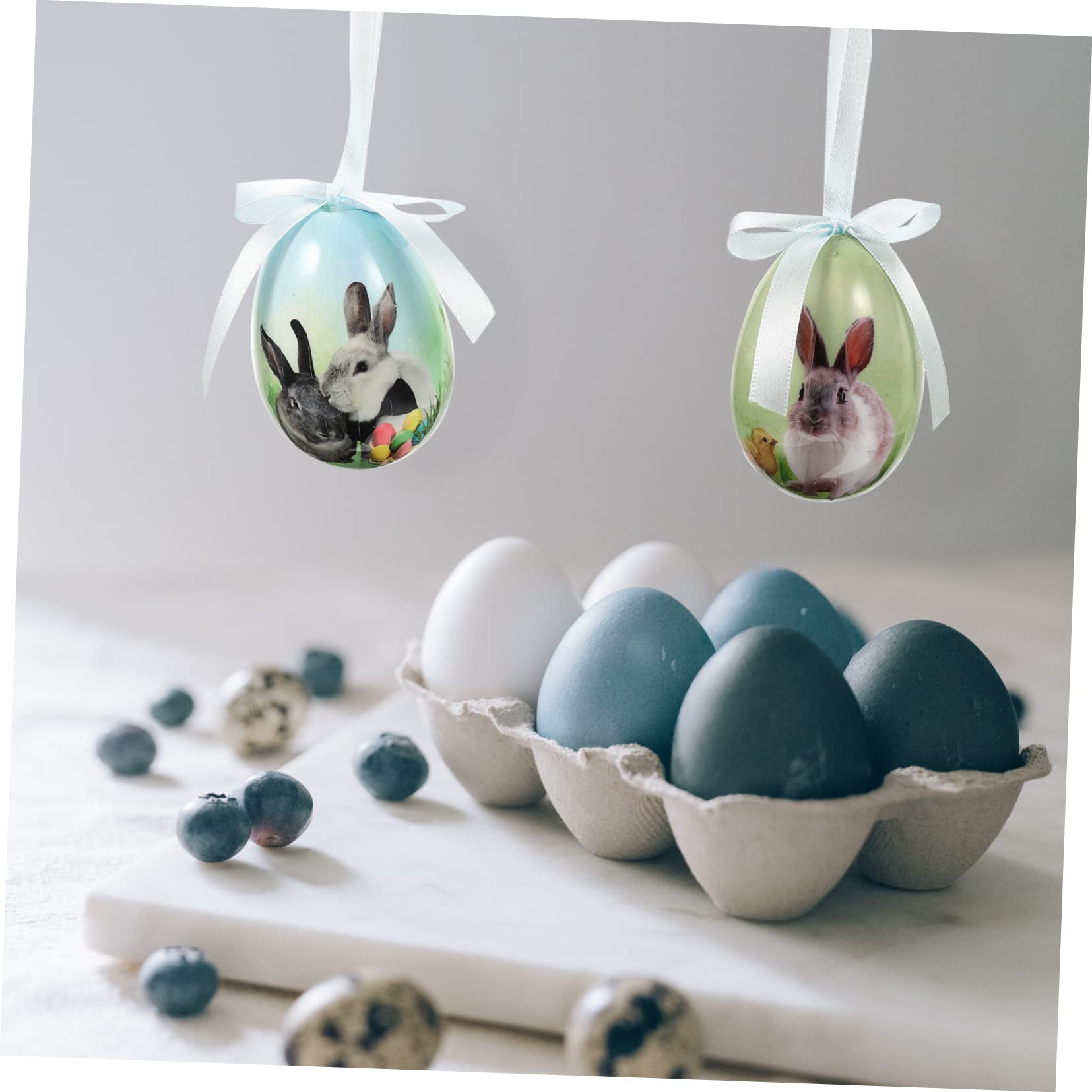 PRETYZOOM 15stücke Bunte Ostereier Hängedekorationen Festliche Eier Ornamente Für Haus Und Garten Für Ostern Und Frühlingsfeiern Kreative Und Fensterdekoration