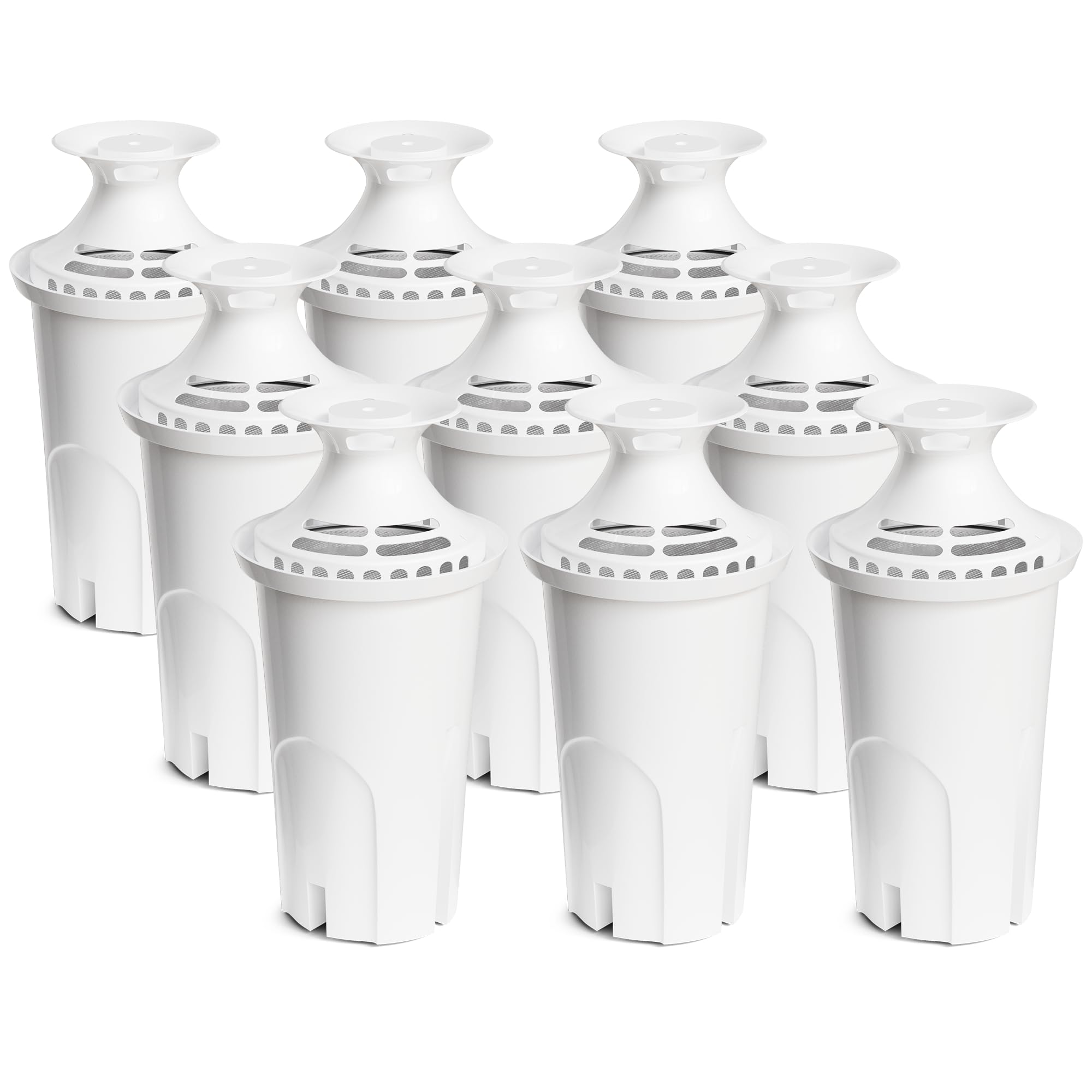Filtro de agua que elimina el mal sabor del grifo en dispensadores Brita, paquete de 9