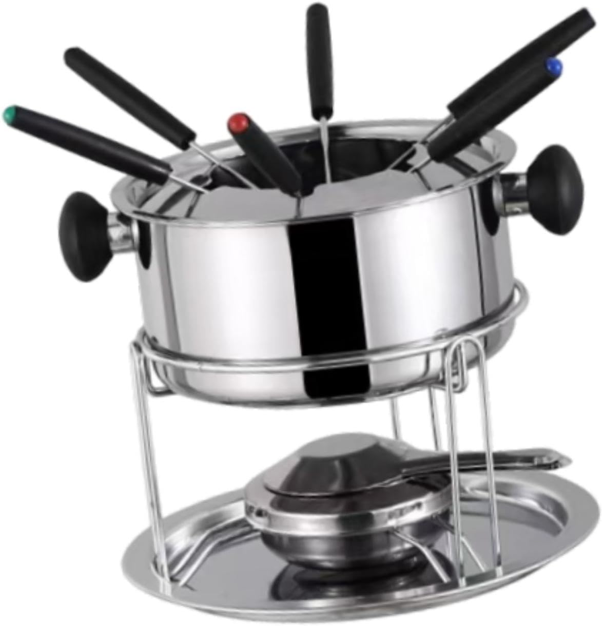 Chocolate Chocolate Portable Melt Hot Pot Bowl Set Butter Warmer for Dinner Snack Dessert Candy Cheese