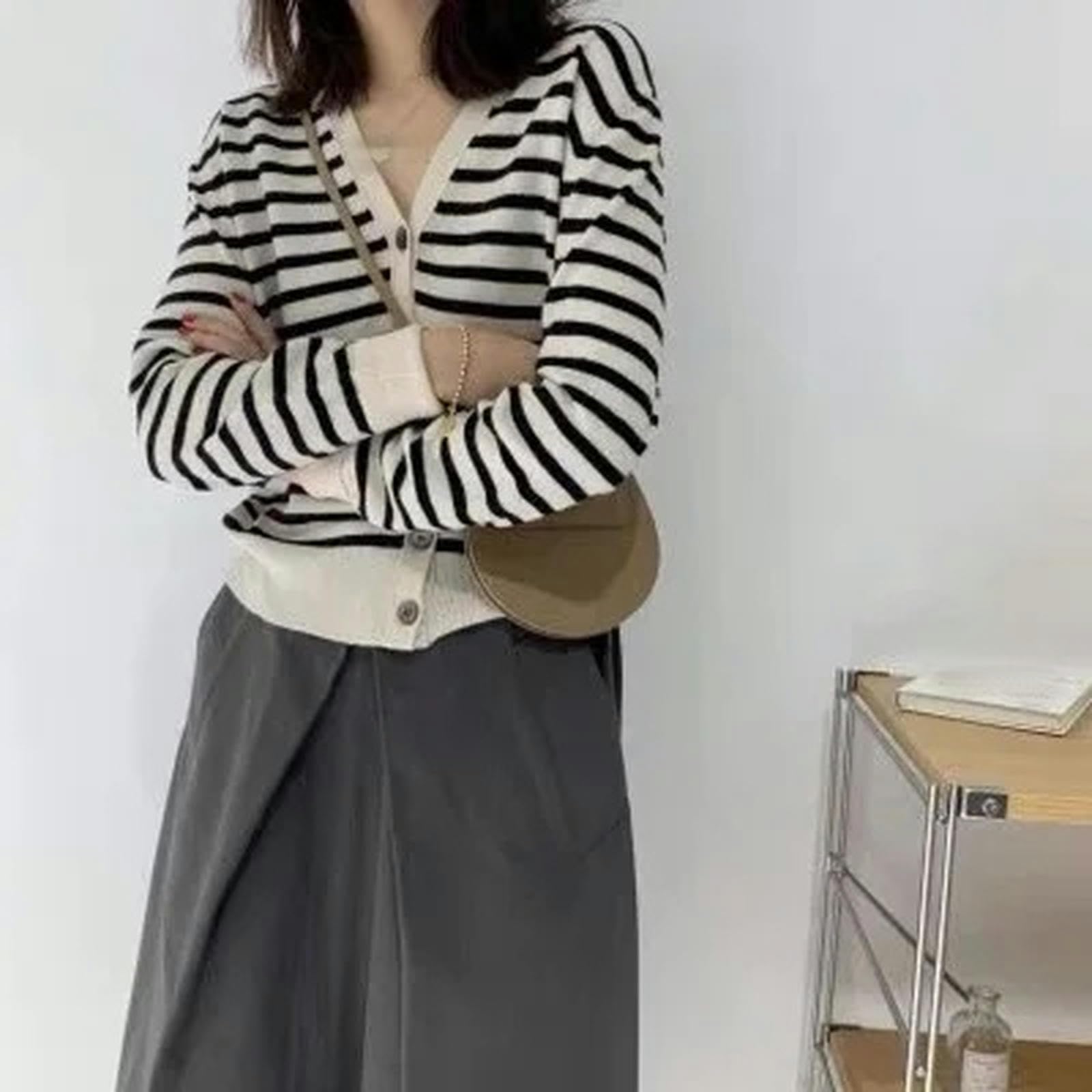 Kardigan modny sweter kardigany damskie zimowe wiosna swetry damskie kardigany