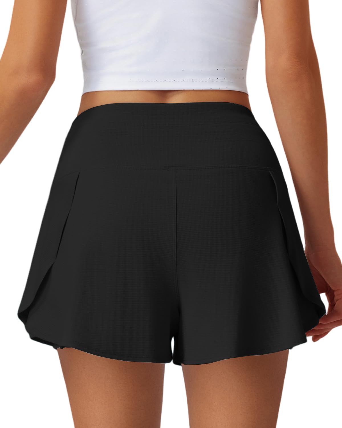 Sweat Shorts for Women - Athletic Workout Runing Dolphin Shorts with Pockets for Gym Lounge Summer
