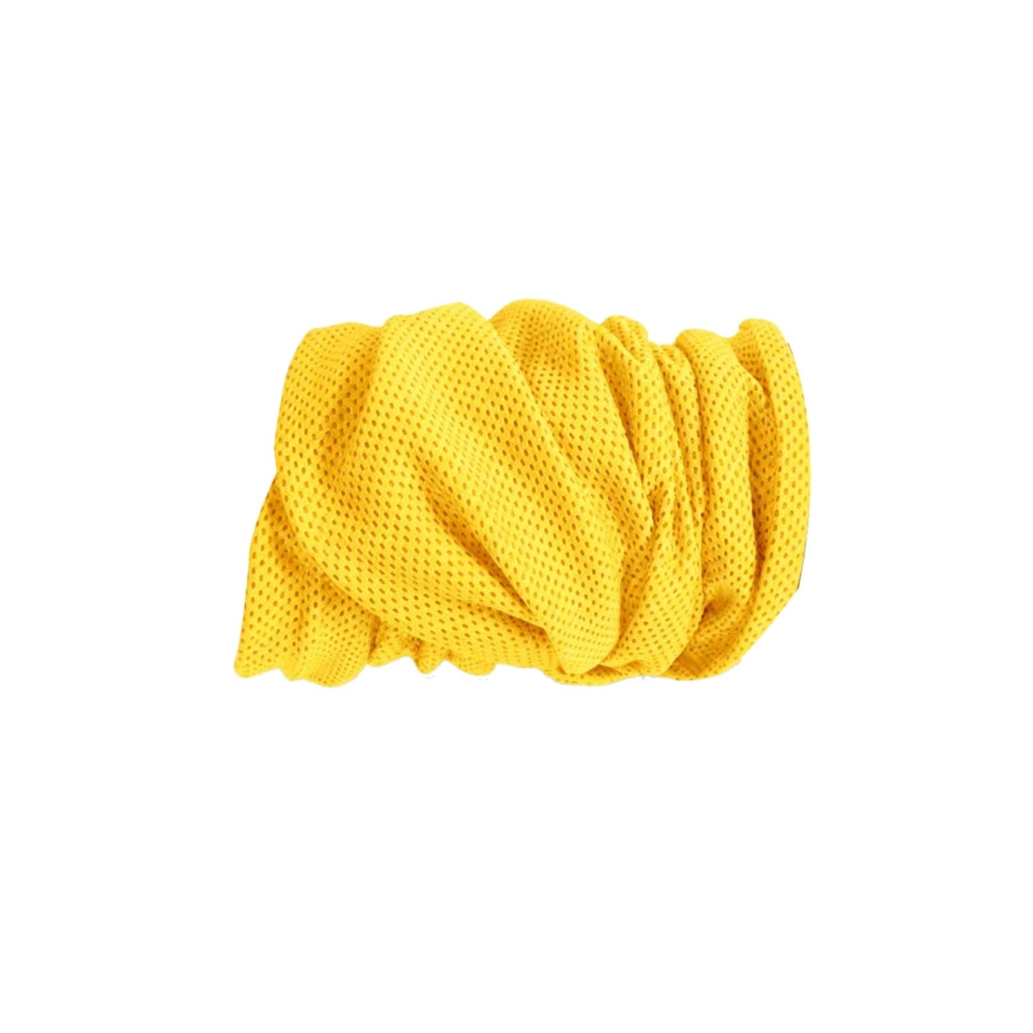 Stretchy Elastic Wrist Towel Soft Wrap Textured Yellow | Fit Comfort Yellow-image-16