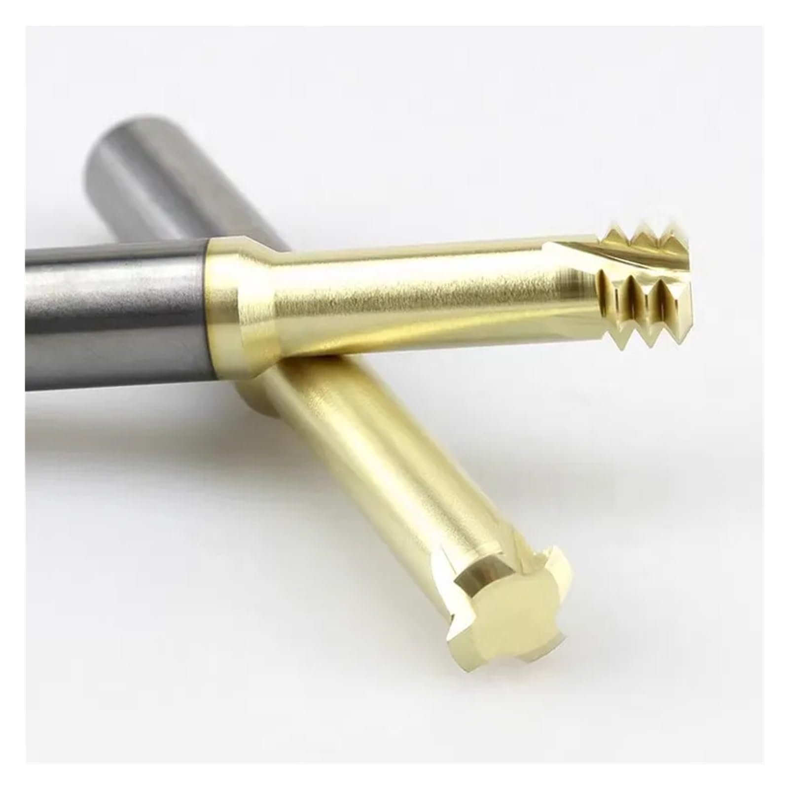 Frez z gwintem pojedynczym/3-zębowym ze stali wolframowej HRC65 Narzędzia tnące ze stali nierdzewnej M0.5-M30 (M12x1.75xD10x75L-3T)