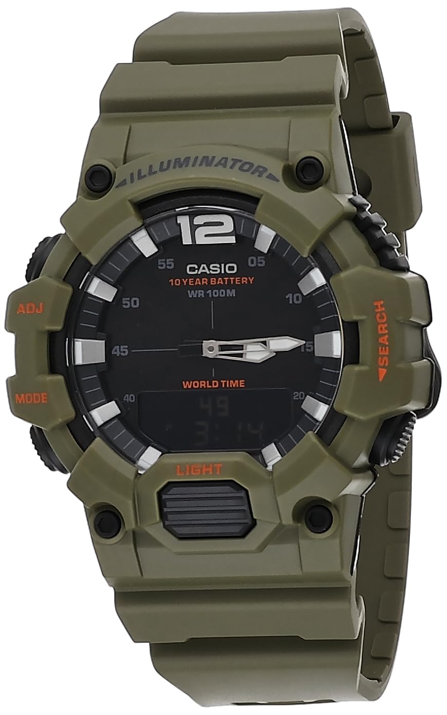 Casio Youth Series Analog-Digital Black Dial Mens Watch - HDC-700-3A2VDF(D178) (B07W7291DB) Amazon Price History, Amazon Price Tracker
