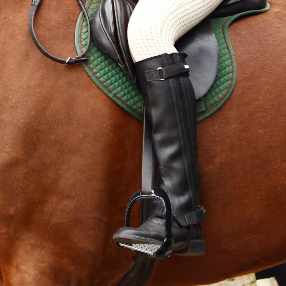 Staffe per Equitazione, Staffa di Sicurezza in Acciaio Inossidabile per Alleviare Il Dolore allo Stress alla Caviglia per Il Ginocchio per Sella Equestre