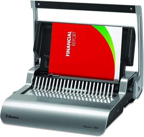 Fellowes Quasar+ Manual Comb Binding Machine