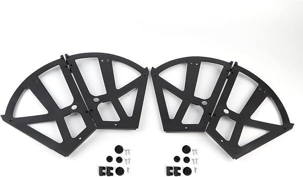 الأحذية درج مجلس الوزراء يتوقف فليب إطارات، 4 Pcs/مجموعة أثاث المنزل تحول الرف التبعي الأسود حذاء مجلس الوزراء استبدال تركيبات الفولاذ المقاوم للصدأ لغرفة المعيشة المطبخ