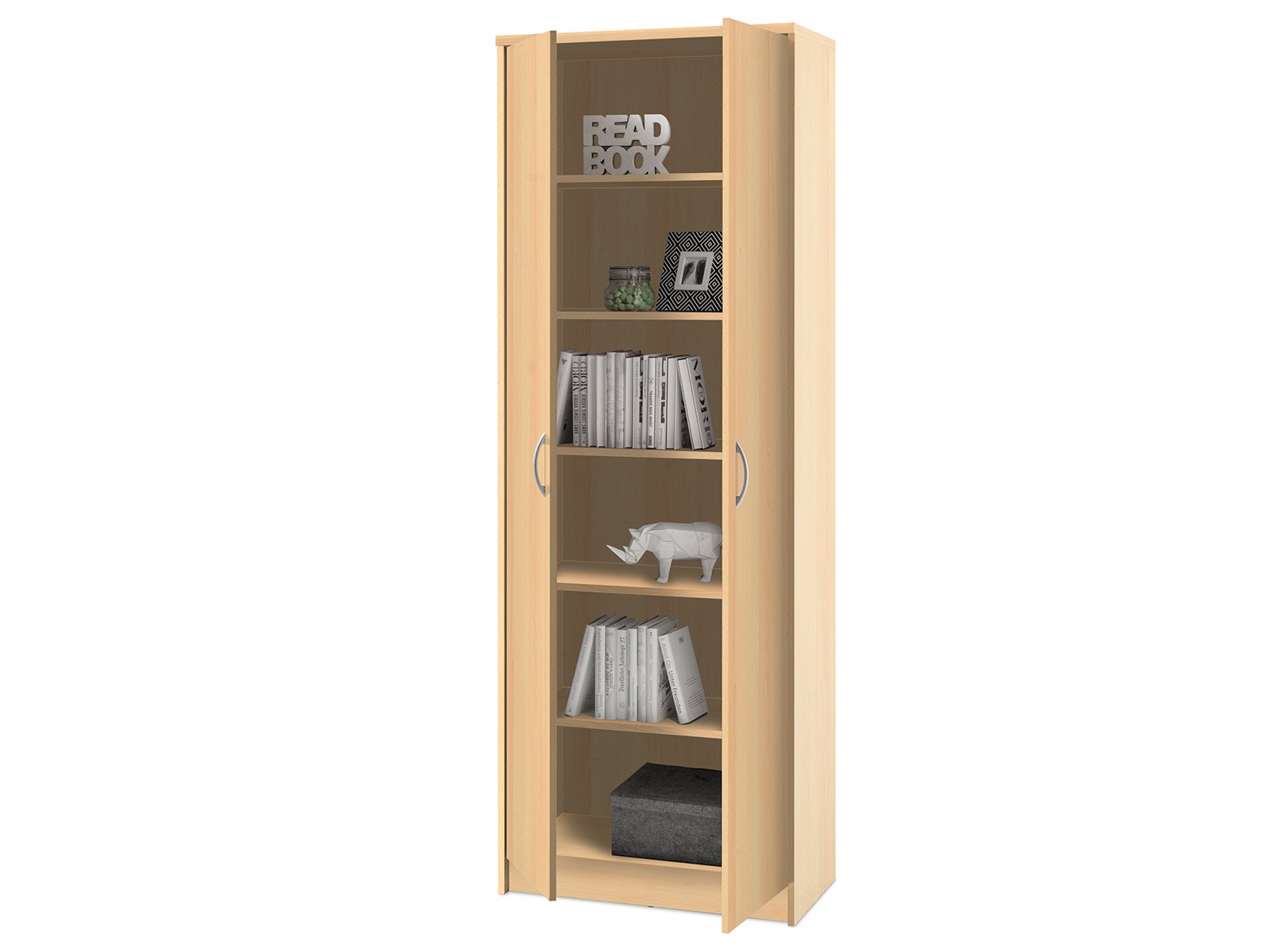 möbelando Büro-Set Bürokombi Büroeinrichtung Büromöbel Büroprogramm Olli II (4-teilig)