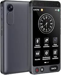 Tradutor de Idiomas em Tempo Real, Tradutor Instantaneo, Dispositivo Tradutor de Idiomas, Tradutor de Mais de 142 Idiomas, Tradutor de Voz Bidirecional Instantâneo com IA