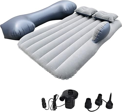 Miniatura 4 de Umbrauto 68.89 pulgadas de largo x 51.18 pulgadas de ancho x 7.08 pulgadas, colchón de aire para automóvil, portátil y fácil almacenamiento