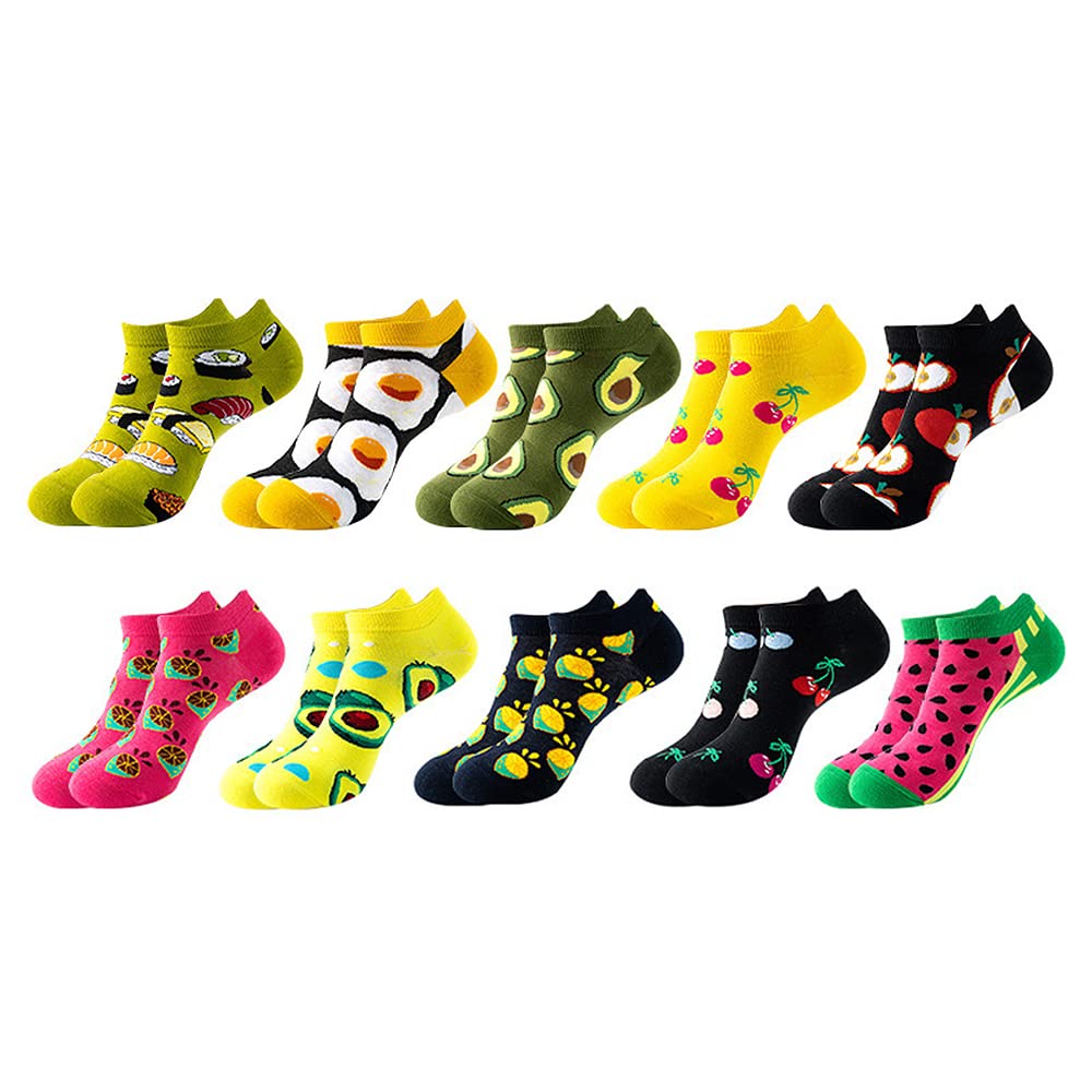 ソックス 多色セット CORNER PRINTING | ウィメンズ オリジナル カジュアルカラーソックス