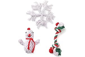 LUCKITTY Christmas Dog Gift Set: Festive Toys for all Dogs