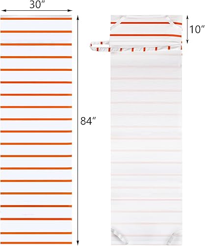 Miniatura 5 de Hedume Paquete de 2 fundas para tumbona, toalla clásica para tumbona, funda de silla de piscina para muebles de playa al aire libre, silla tumbona