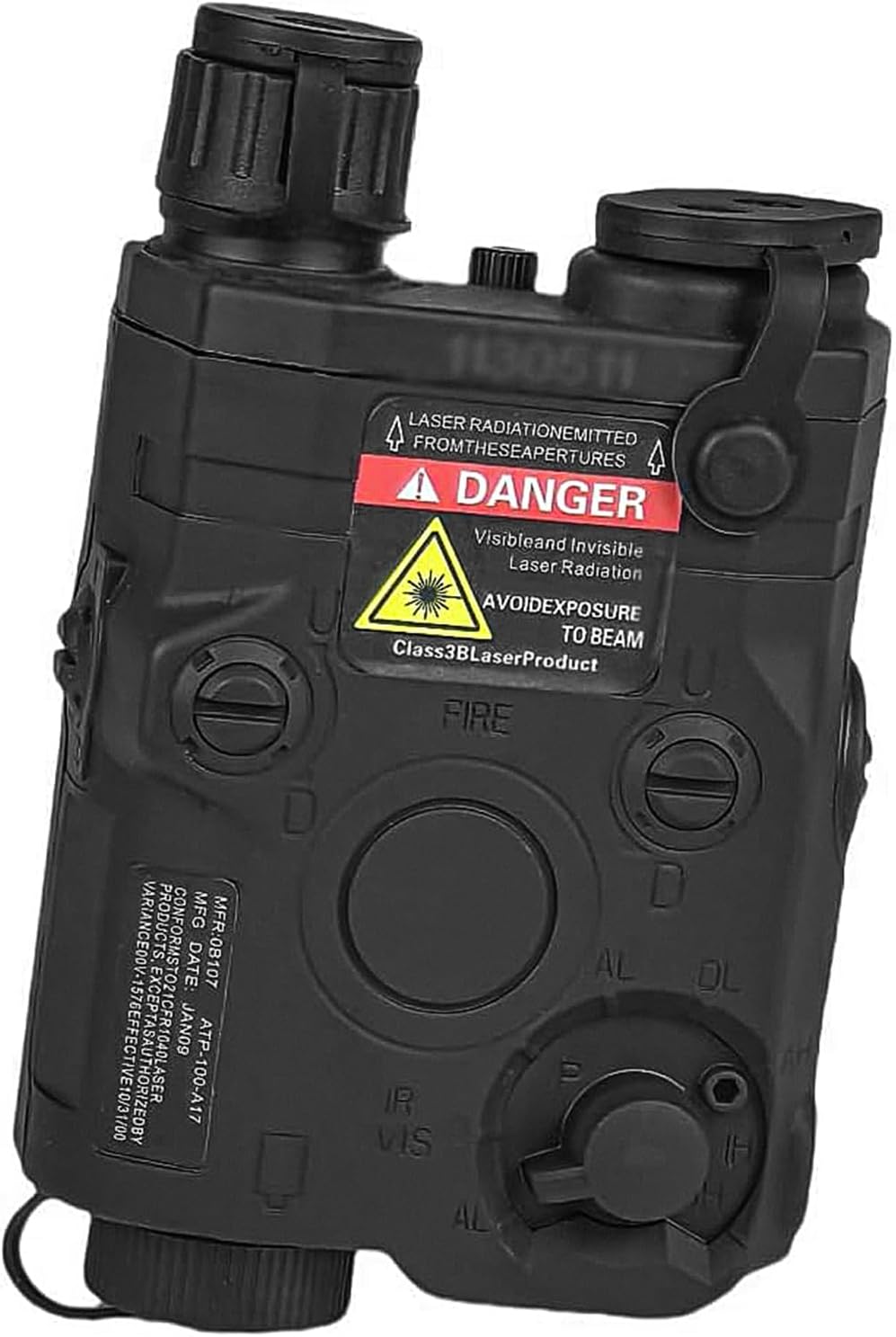 Navy Seal PEQ-15 Dummy Battery Case for Tactical AEG Airsoft Display（Black）