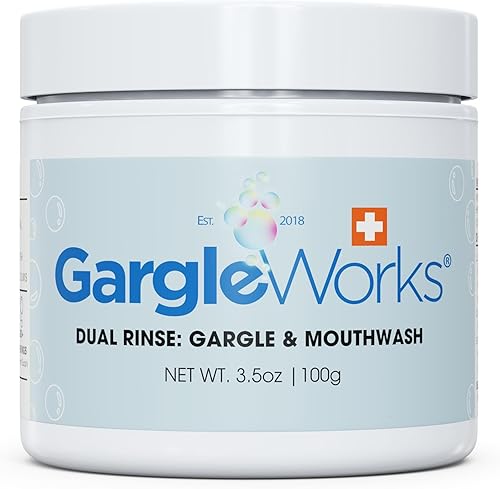 Enjuague bucal dual natural y gárgaras de garganta para aliento fresco e higiene e inmunidad oral, con zeolita, minerales húmicos y fúlvicos, clavo