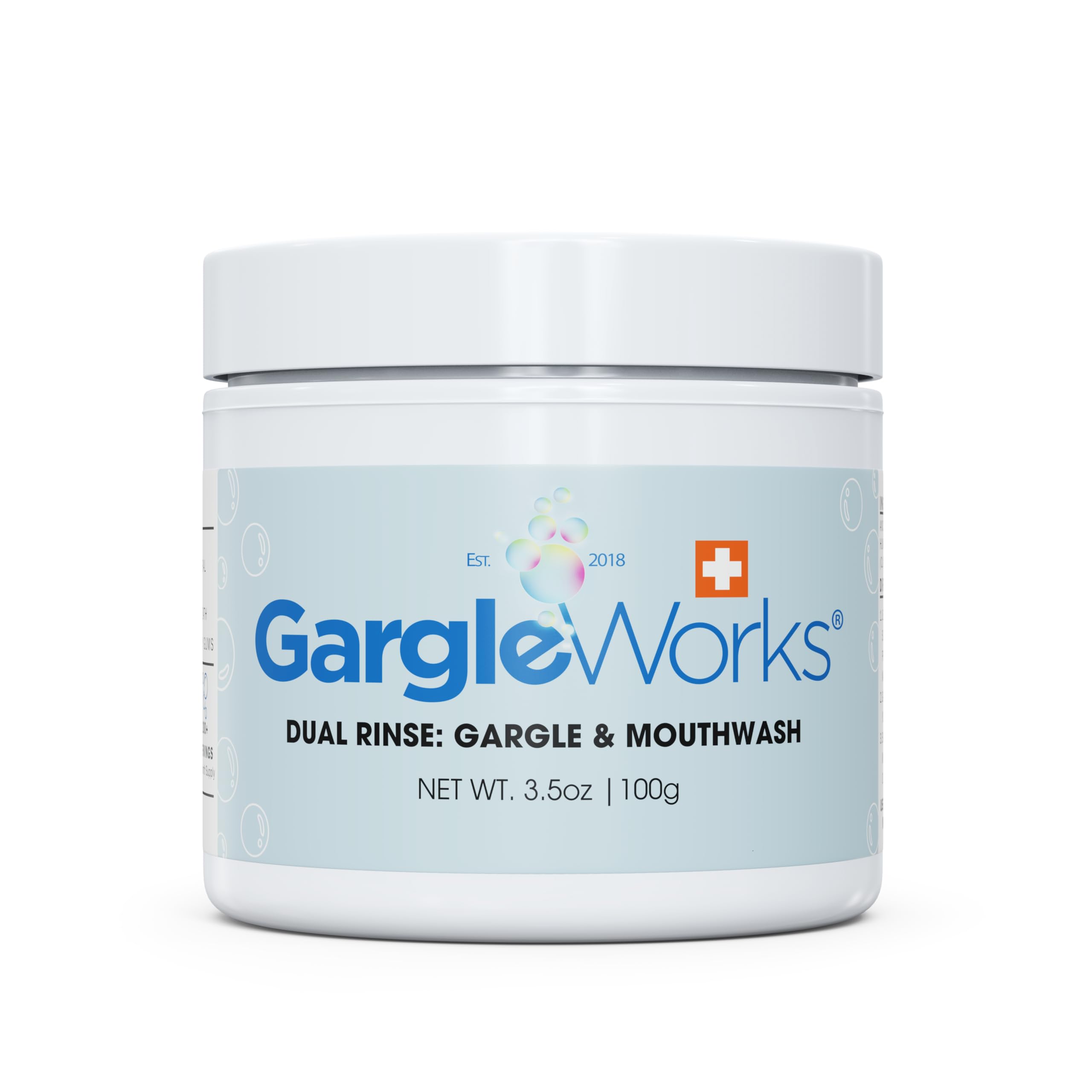 GargleWorks Mineral Saltwater Gargle Powder – Natural Mouthwash & Throat Rinse for Fresh Breath, Oral Hygiene & Immune Support, with Zeolite, Fulvic &