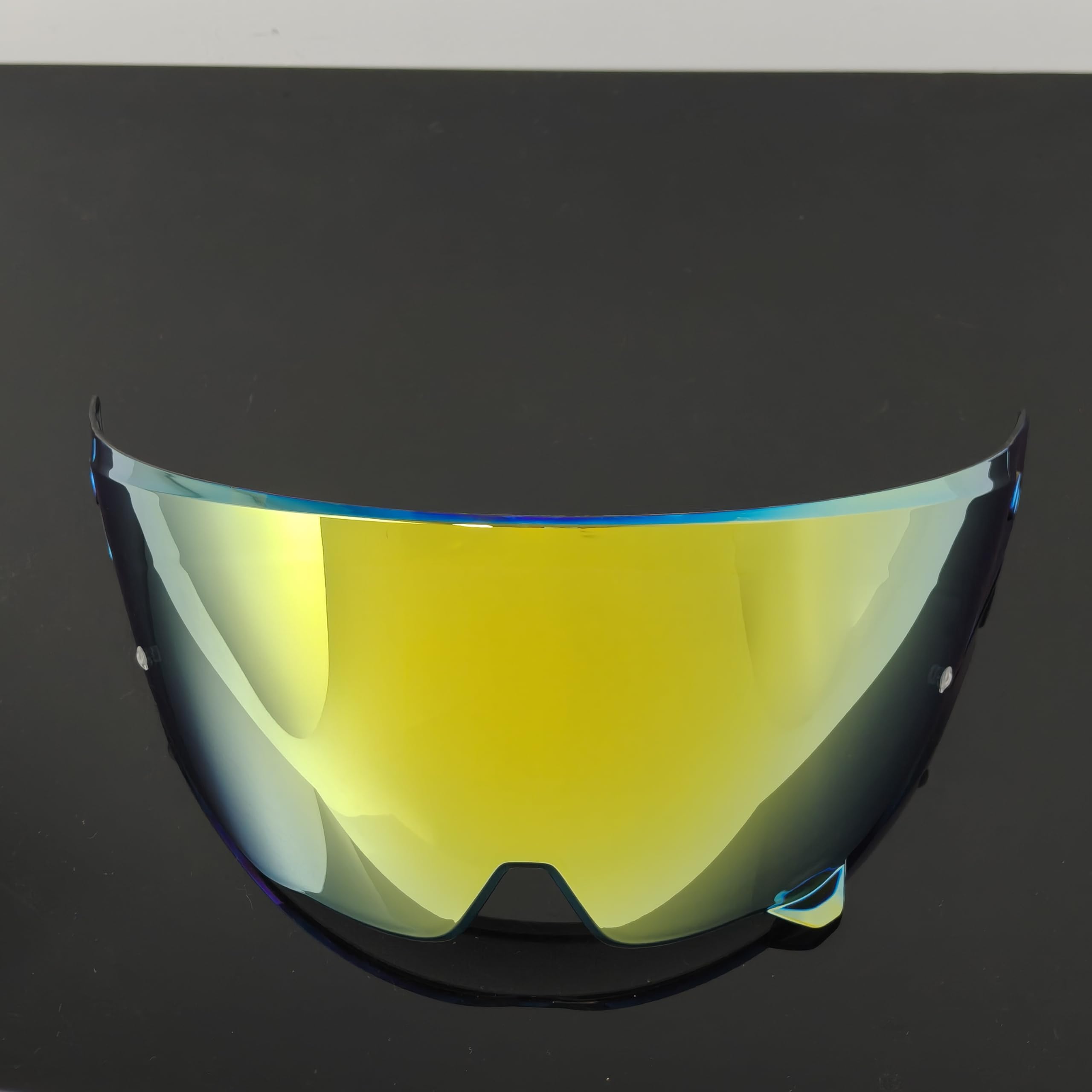 Helmet Visor Replacement for Atlas 3.0 4.0.Motorcycle Helmet Shield UV Protection Compatible with Atlas 3.0 4.0. (Revo Deep Gold)