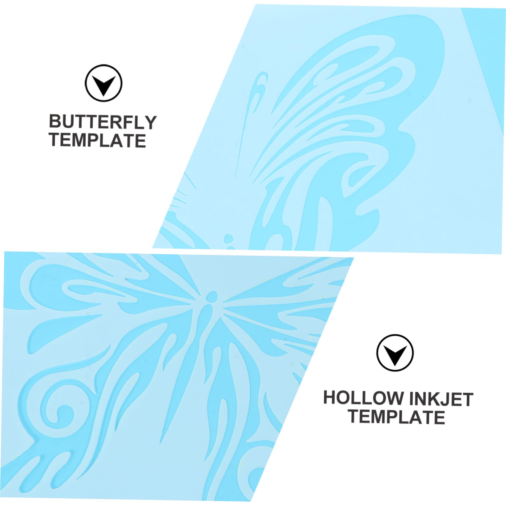 21pezzi Stencil per Template Riutilizzabili per e Creativi Set per attività Decorazioni
