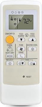 Replacement for Mitsubishi Electric Mini Split Air Conditioner AC Remote Control, U01A05426 - Air Conditioner Remote Controller MS16A