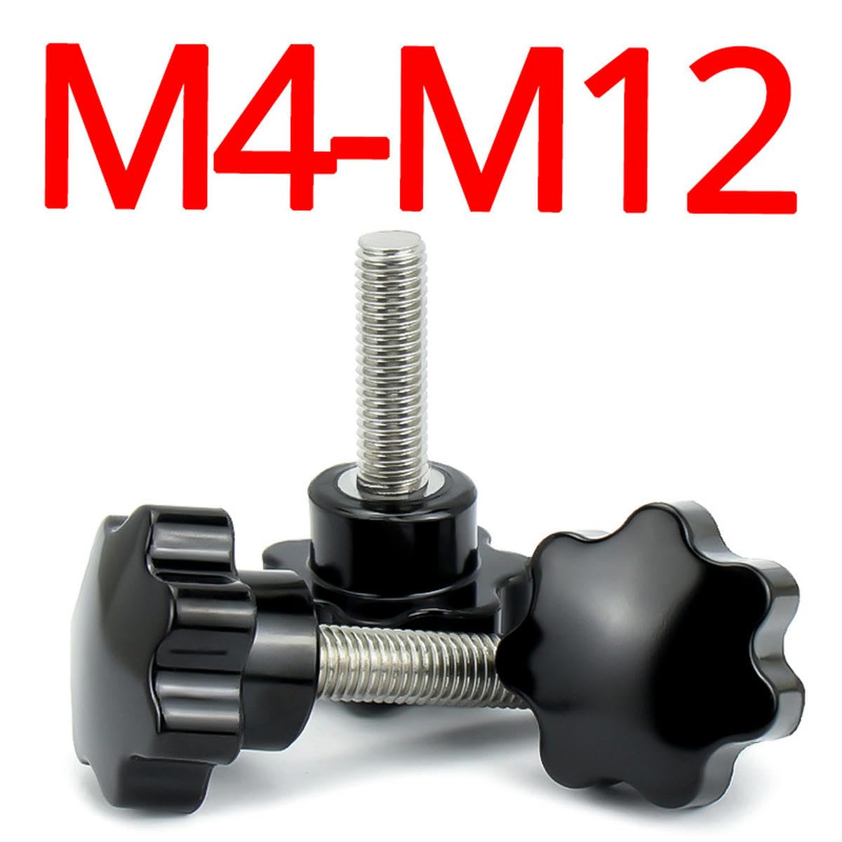 M4 M5 M6 M8 M10 M12 Viti con pomello a mano in acciaio inossidabile 304 Bullone