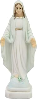 Vittoria Collection 4.25 Inch Our Lady of Grace Italian Statue Sculpture Figurine Made in Italy Hand Painted