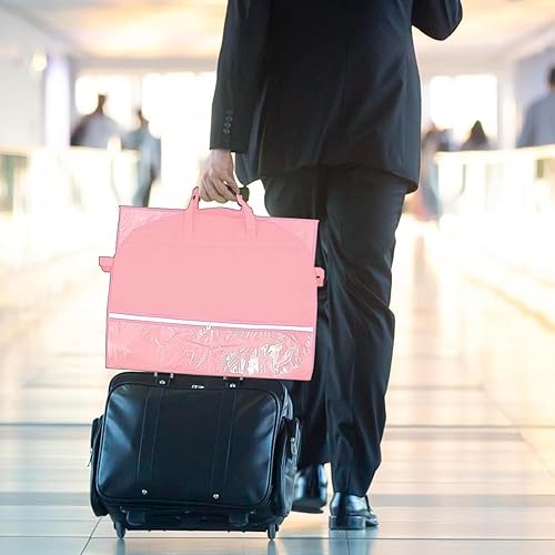 Vista 144 de Bolsa de ropa colgante impermeable, bolsas de ropa de 40 pulgadas para colgar ropa, bolsas de ropa para almacenamiento de viajes, bolsa de ropa