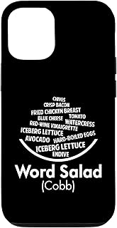 iPhone 12/12 Pro Salad Cobb Lettuce Blue Cheese Chicken Bacon Avocado Endive Case