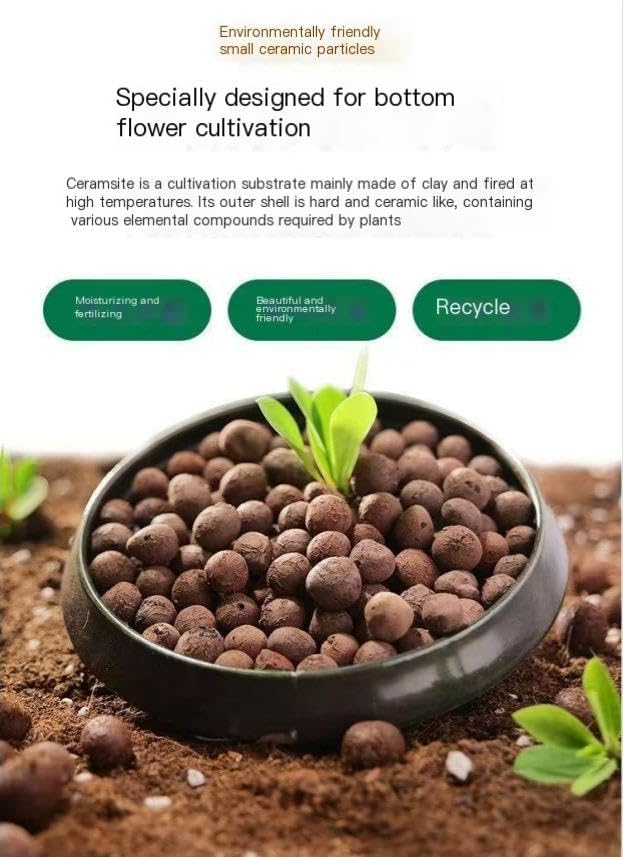 Clay Pebbles Succulents OrchidsHigh Porosity Ceramsite Drainage Pellets
