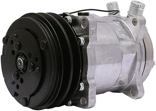 FKG Compresor de CA y embrague de AC J3741284 apto para Jeep Cherokee 2.1L 1985-1987, Jeep Wrangler 2.5L 1989-1990, Jeep Wrangler 4.2L 1987-1990,