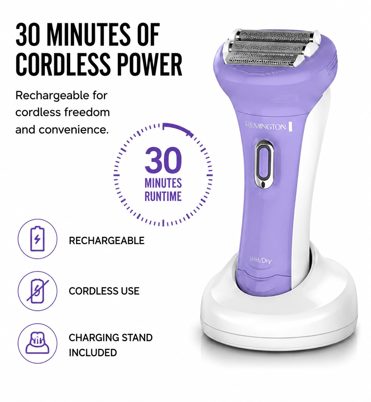 Remington Smooth & Silky Shaver - Women's Electric -7 Remington Smooth & Silky Shaver - Women's Electric -7