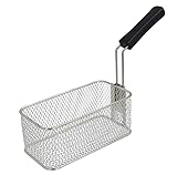 Fritteusenkorb für Fritteuse Roller Grill FD30 FD50 RF3S RF12DSP RF5DSP RFP 50B B1 250 L1 250 H1 105 mm fester Griff, langlebige Ausführung – ideal für Gastronomiegeräte