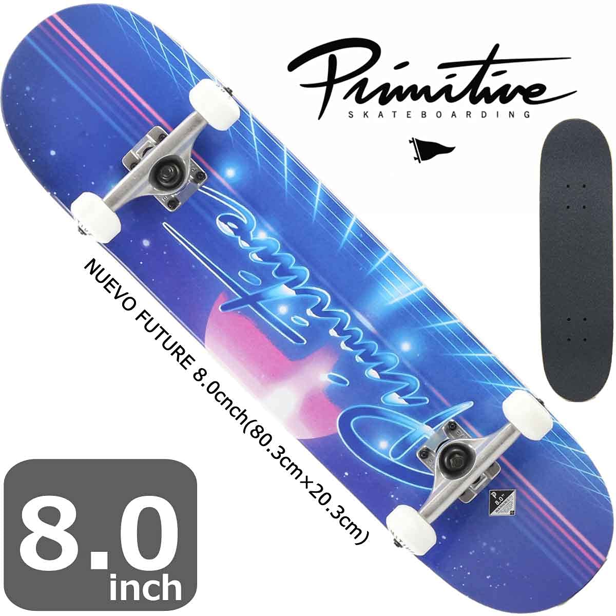 PRIMITIVE 8.0インチ コンプリート Amazon | Primitive プリミティブ NUEVO FUTURE Complete 8.0