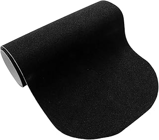 BESPORTBLE Fita De Skate Decks De Skate Fita Adesiva Preta Folha De Fita Longboard Skate Scooter Papel De Areia Abrasivo Preto Folha De Lixa Papel De Areia De Skate Arrastado