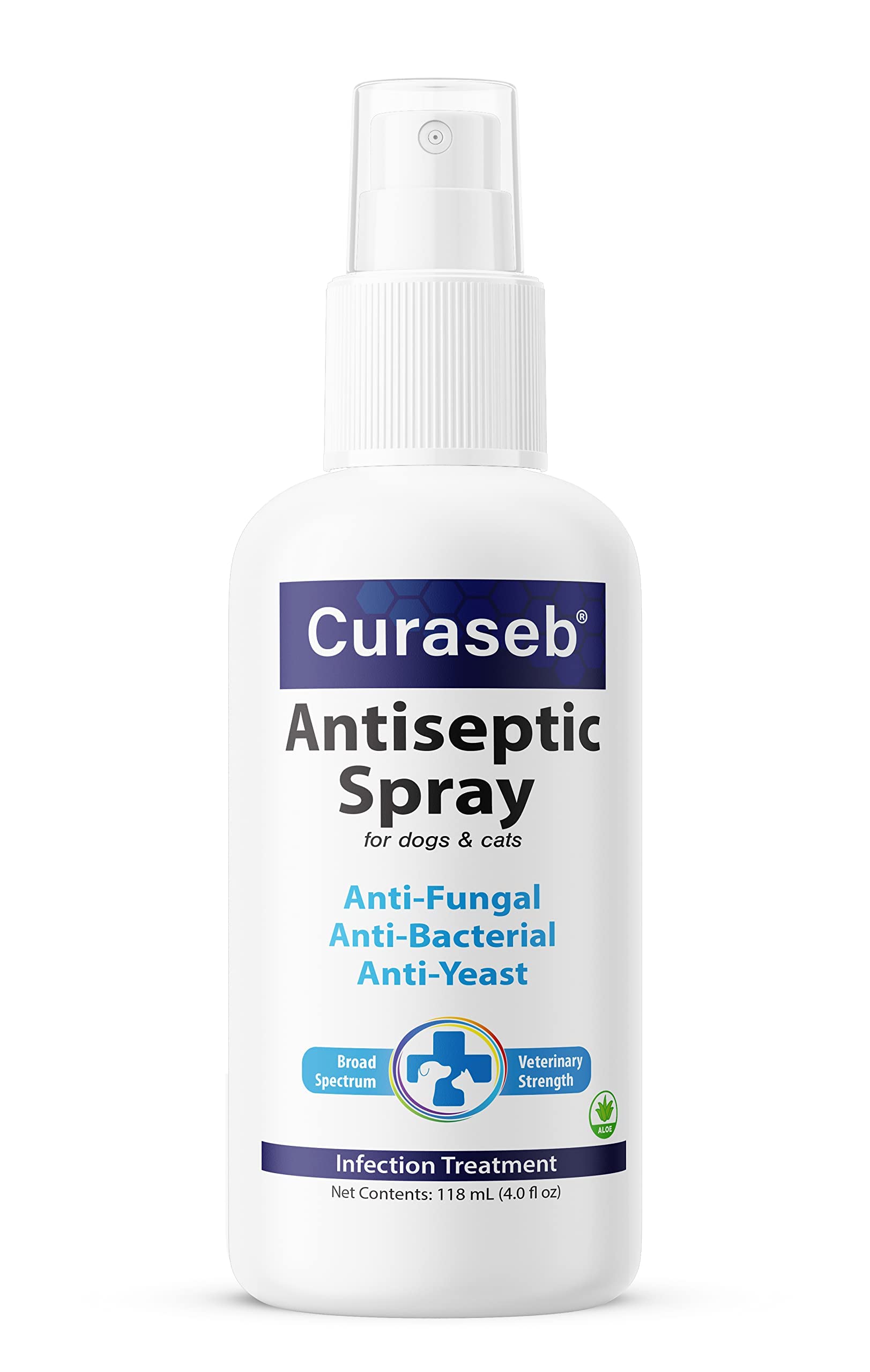 Buy Curaseb Medicated Chlorhexidine Hot Spot for Dogs & Cats Relieves Skin Infections, , Paw