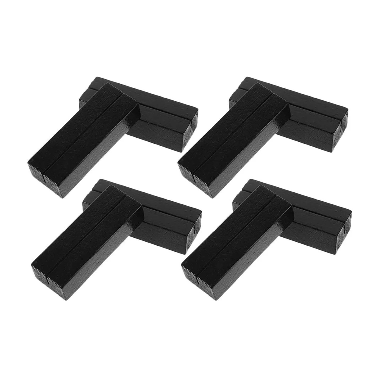 ZGCrumphant Wooden Card Holder 8Pcs Wooden Card Holders Table Number Stands Photo Clip Memo Holder for Wedding Event Decoration Home