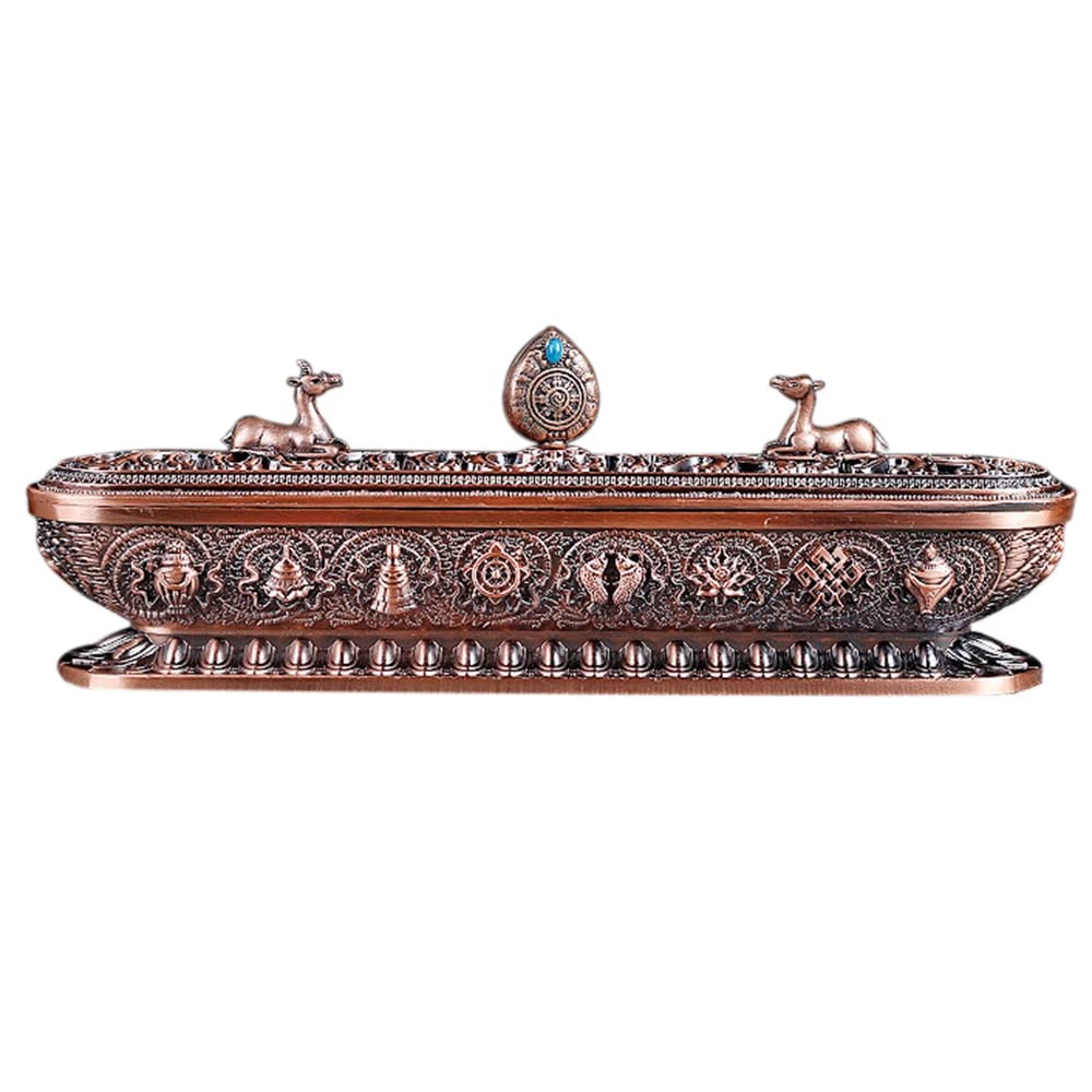 CTRLZS Tibet Incense Burner Antique Handmade Incense Stick Holder Teahouse Home Decoration Crafts Ornaments 3