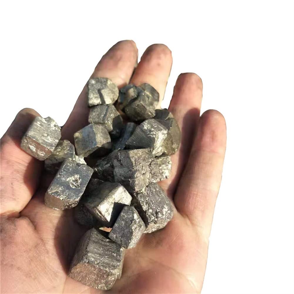 Gravier de pyrite naturelle 100g 9-15mm pour la décoration de chambre