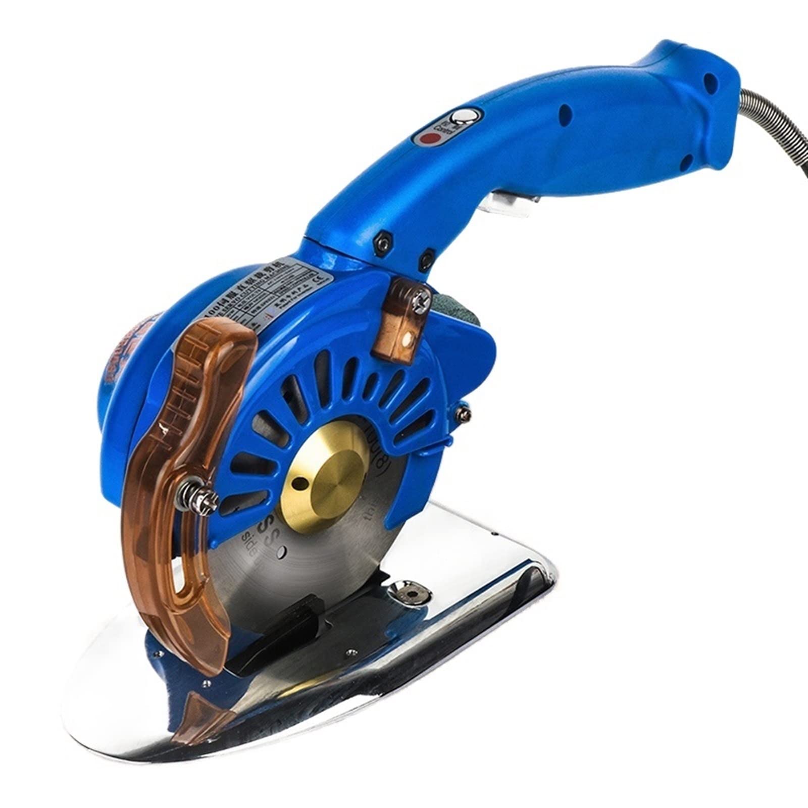Forbici per Pecore, Forbici Elettriche Industriali Macchina for Il Taglio Del Panno A Lama Rotonda Portatile Servo Silenzioso Coltello Tondo Elettrico A Trasmissione Diretta