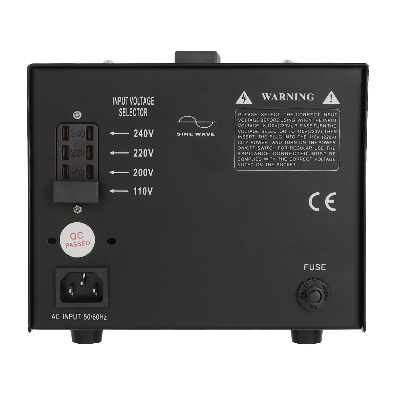 3000 VA Transformador de voltaje hacia arriba y hacia abajo 110 V 220 V con enchufes de Estados Unidos y Schuko, USB, LCD, sistema de protección, asa y ventilación para electrodomésticos de viaje