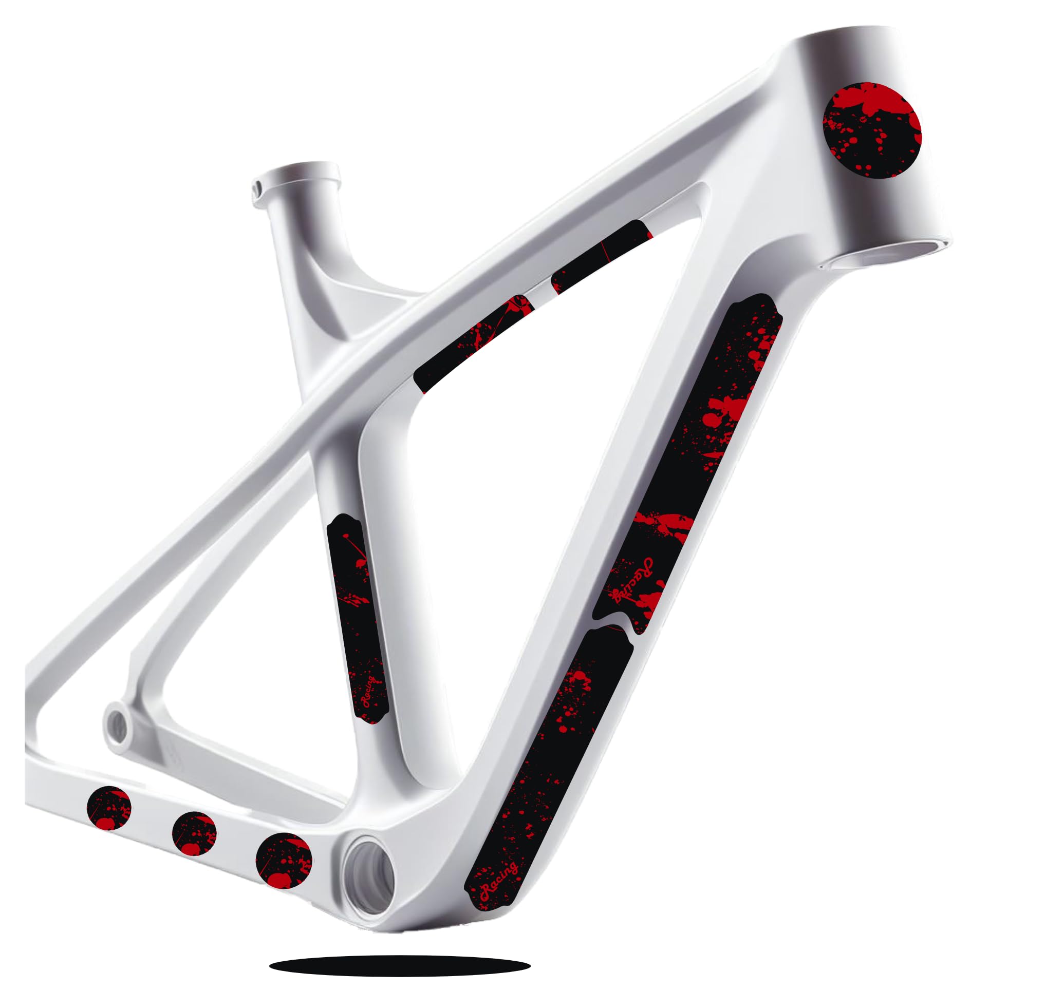 Lot D'autocollants Jantes Vélo 26 Pouces - Bleu, Largeur 1.2 Cm, Vinyle Résistant Aux UV, Pour Fat Bike, VTT - 4