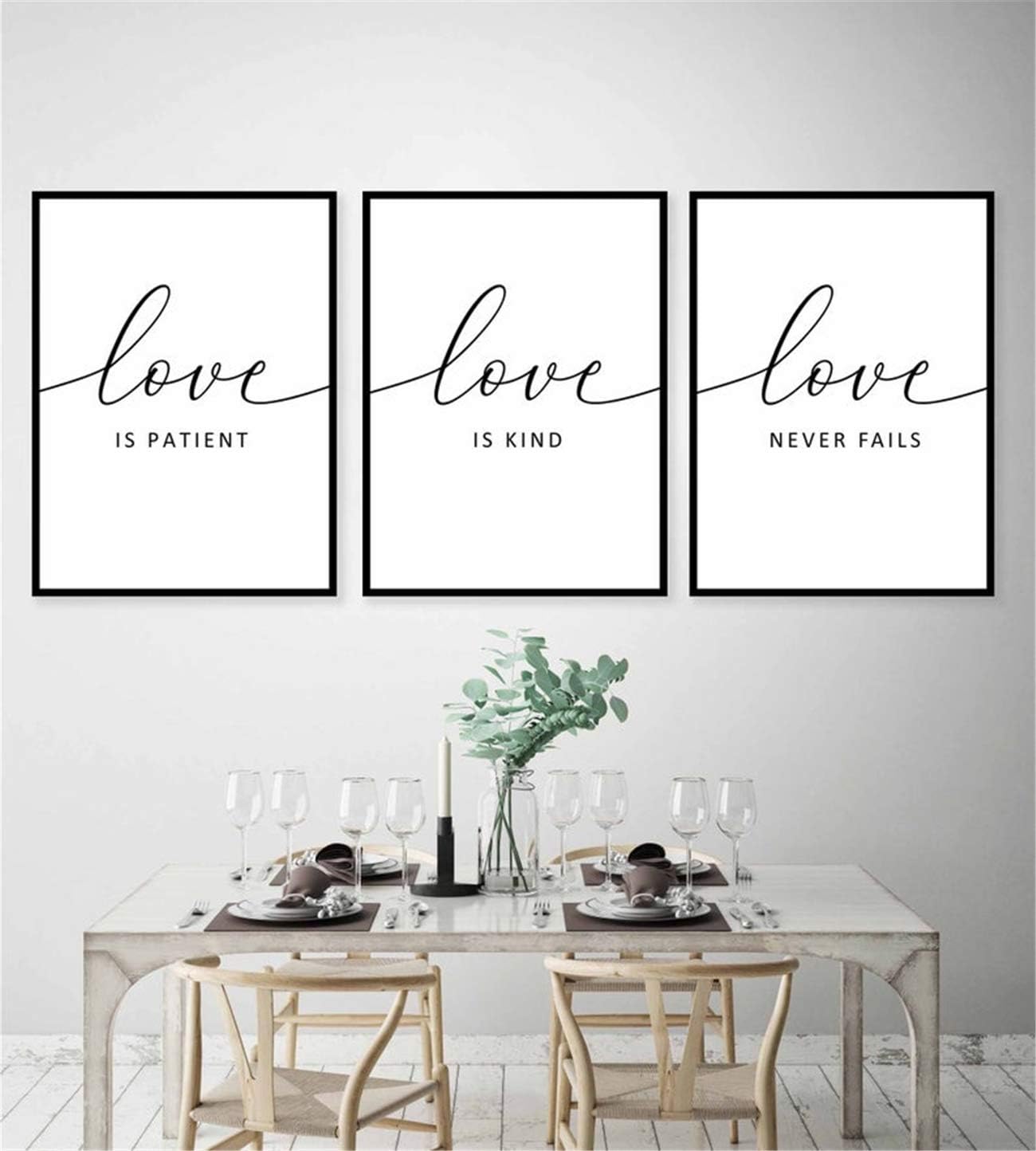 NATVVA 3 Pieces Blush Pink Makeup Wall Art Canvas Prints Always Beautiful Lips Pictures Gifts Artwork For Living Room Bedroom Beauty Salon Decor Framed Ready To Hang