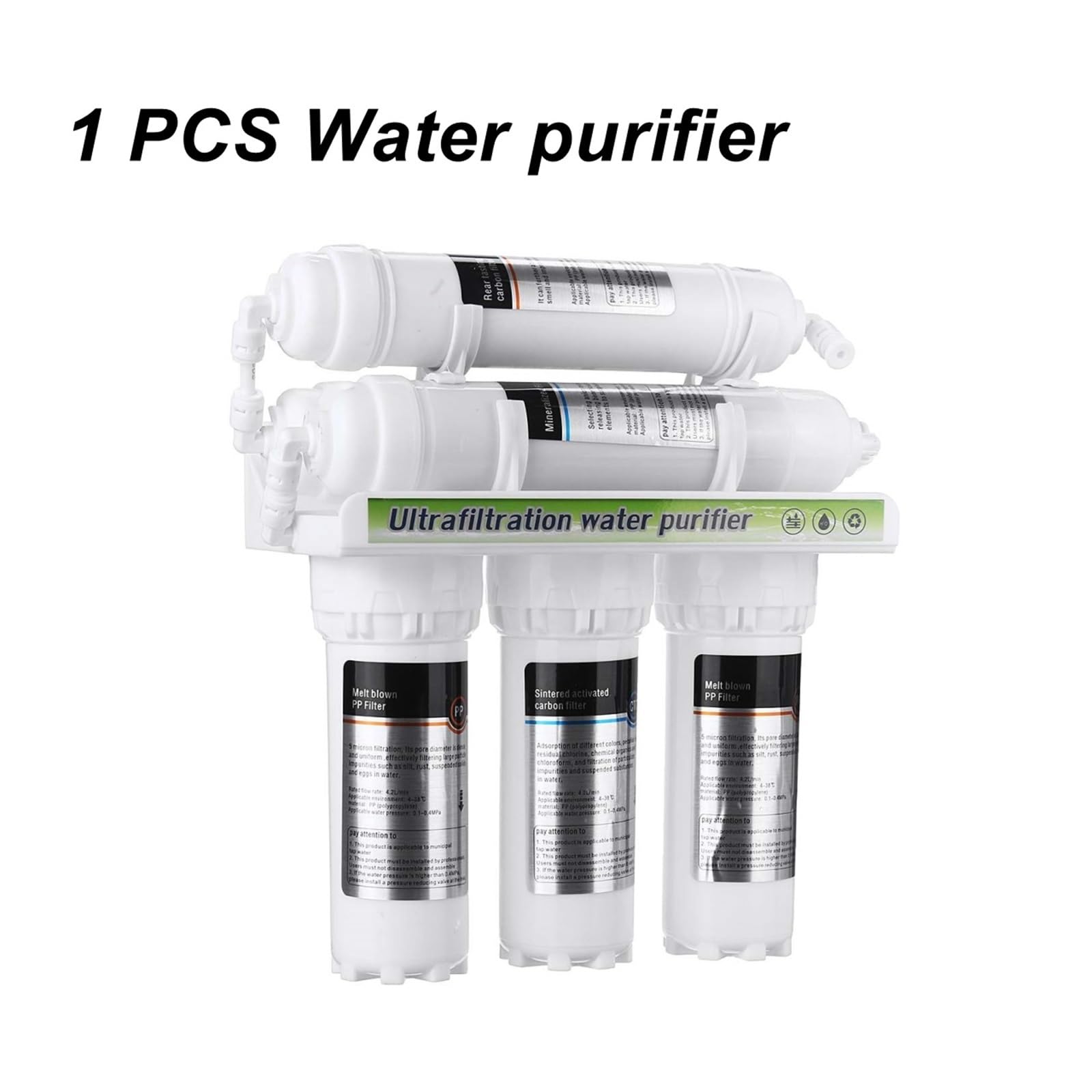Ósmosis Inversa Doméstica, De filtración de Agua por ultrafiltración de 6 etapas, purificador de Grifo de Cocina for el hogar, filtración de Agua Potable, ultrafiltración doméstica