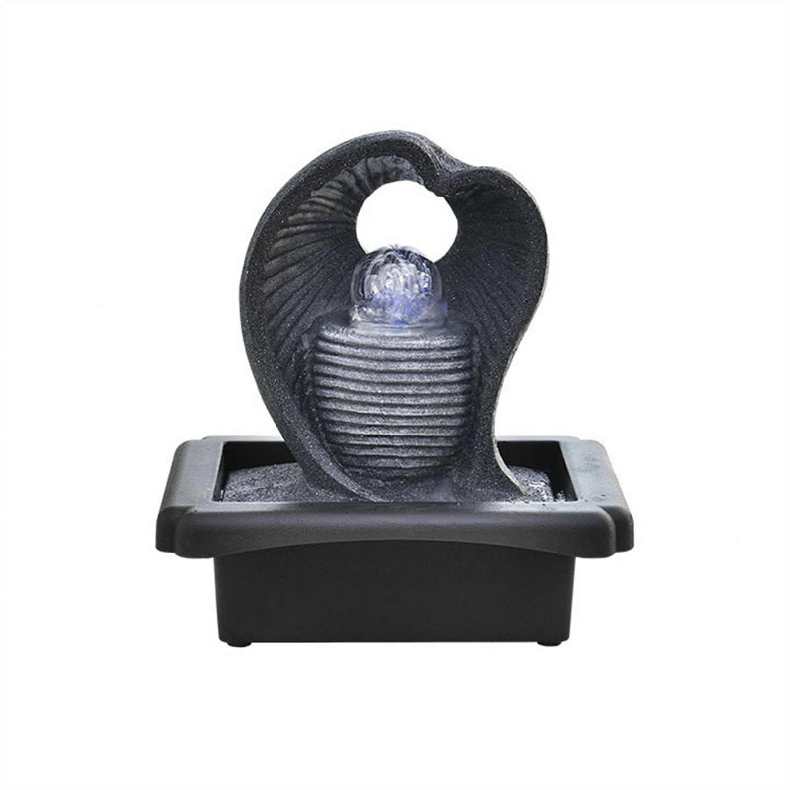 indoor Waterfall Running Water Ornaments Cycle Feng Shui Ball Desktop Fortune Fountain Office