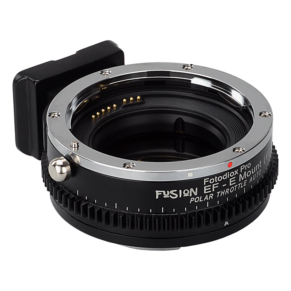 レンズ(単焦点) Vizelex Polar Throttle Smart Lens Adapter Compatible with Canon EOS EF Lenses to Sony E-Mount Cameras - By Fotodiox Pro Vizelex Polar Throttle (Polarizing Adapters) – Fotodiox, Inc