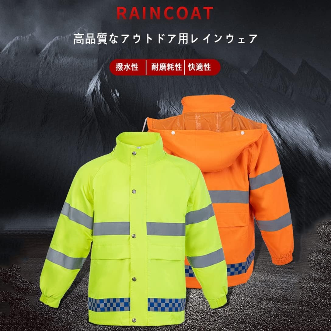 Amazon | [murfeko] ワークマンレインウェア 上下セット メンズ