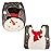 HESHIFENG. party & accessories Christmas Snowman Santa Deer Toilet Seat Cover and Rug Set Red Christmas Decorations Bathroom (Snowman Style 2)